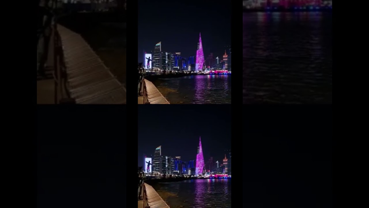 Doha Qatar Skyline View 