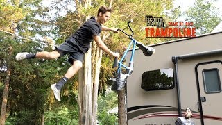 TRAMPOLINE GAME OF BIKE!