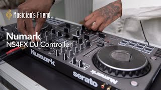 Numark NS4FX 4-Channel DJ Controller - All DJing, No Talking