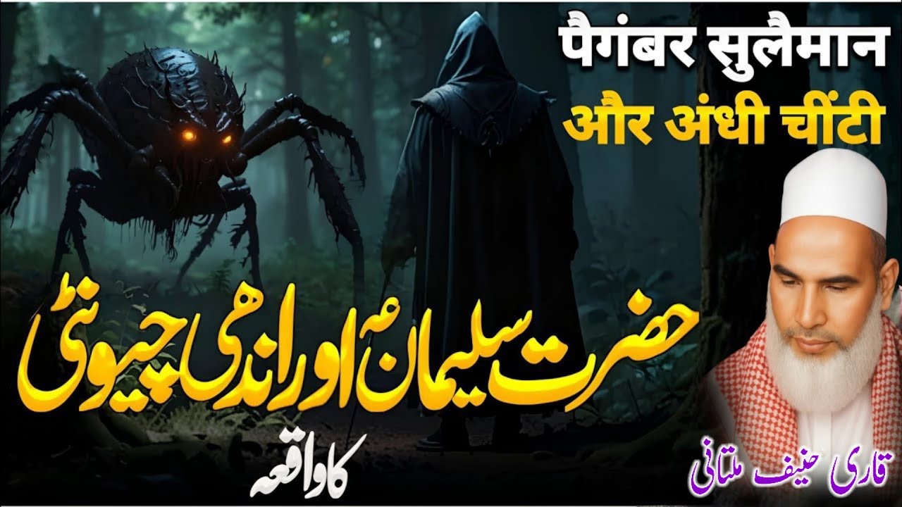 Hazrat Suleman Or Chunti Ka Waqia / Bayan Qari Haneef Multani / Kari Hanif Ki Takrir / 12-02-2026