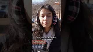 Whitman Students Walk Out to Protest ICE