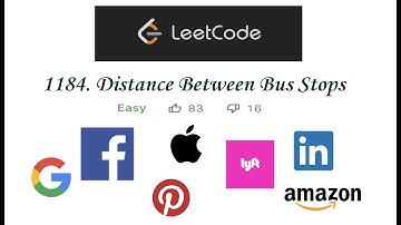 LeetCode 1184: Distance Between Bus Stops - Interview Prep Ep 15