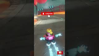 Princess Peach Causes Total Chaos! | Mario Kart Funny Gameplay #funny #gaming #feedshorts #youtube