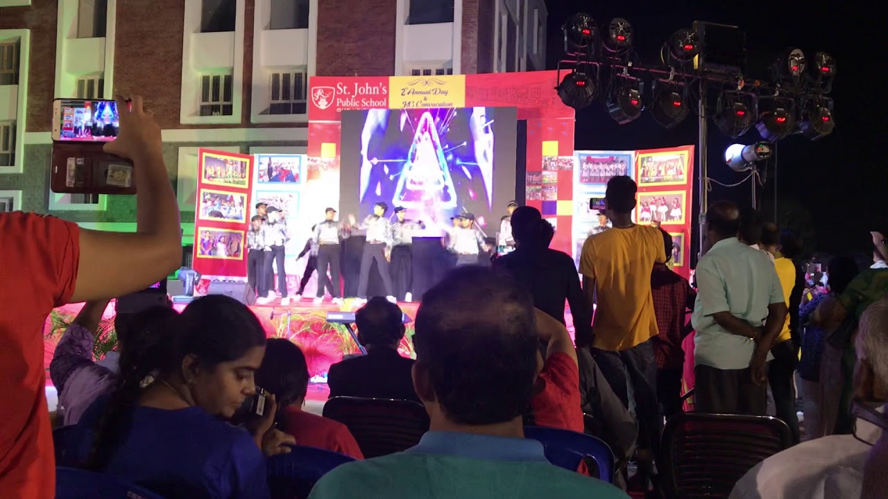 Dance performance at St. John public school, Siruseri, Chennai YouTube