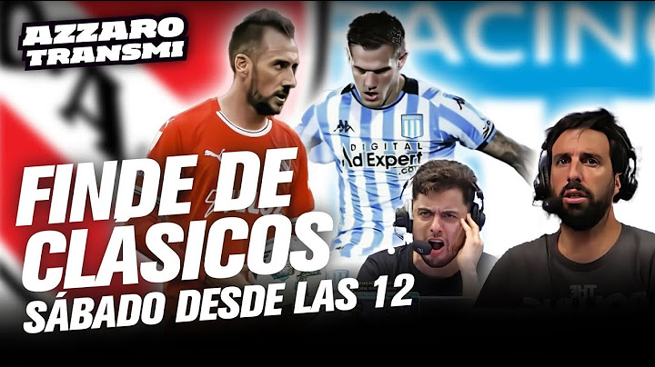 MEGATRANSMISIÓN EN VIVO: INDEPENDIENTE VS. RACING CON AZZARO Y JERO TORRES SANTORO