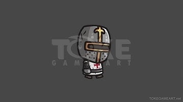 Templar Knight - 2D Character Sprite
