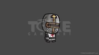 Templar Knight - 2D Character Sprite