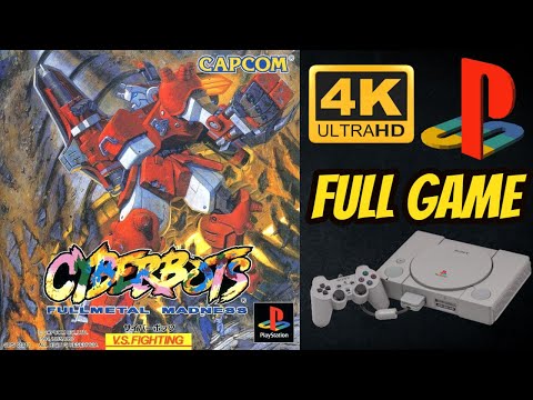 Cyberbots: Full Metal Madness | PS1 | 4K60ᶠᵖˢ UHD🔴| Longplay Walkthrough Playthrough Full Movie Game