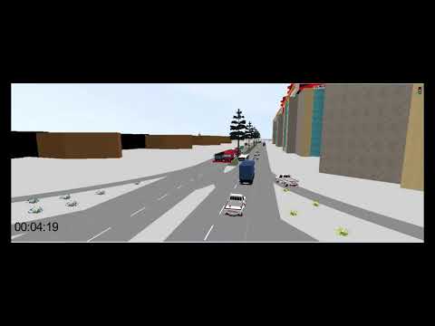 Traffic Simulation by PTV Vissim - YouTube