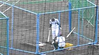 20120221 高橋周平 フリー打撃.AVI