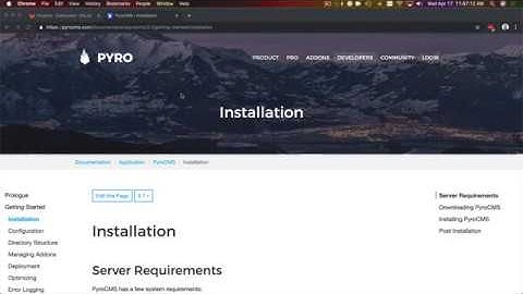Download / Install / Setup - Building a Medical Group Website on PyroCMS v3.7-dev