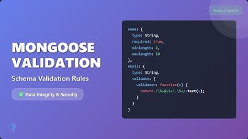 Mongoose Validation: Ensure Data Integrity in Your MongoDB Apps!