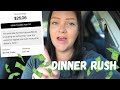 UBER EATS Dinner Rush! Increased Tips, Double Orders, Unassigning deliveries (2023)