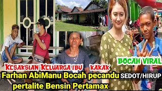 Viralfarhan Abimanu Pecandu Hirup Pertalite Bensin Pertamax Begini Kesaksian Ibunya U0026 Kakaknya