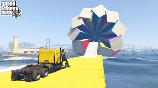 Long Nose Truck Parkour 888.888% People Cannot Complete This IMPOSSIBLE Race in GTA 5!