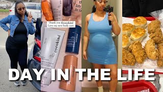 VLOG | SHE’S MAKING ME CRY + PR UNBOXING + EATING GOOD + TARGET MATERNITY HAUL