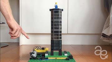 Simulating earthquakes with LEGO (how base isolation and tuned-mass dampers work)