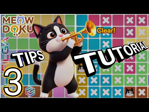 【Meowdoku!】基本ルールと確定マスを見つける解法のコツ