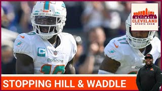 Is stopping Tyreek Hill & Jaylen Waddle the Cleveland Browns #1 key to a win vs. the Miami Dolphins?