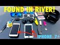 Found 2 iPhone 7's, Pocket Knife, and Charles' Car Keys While Snorkeling in the River!