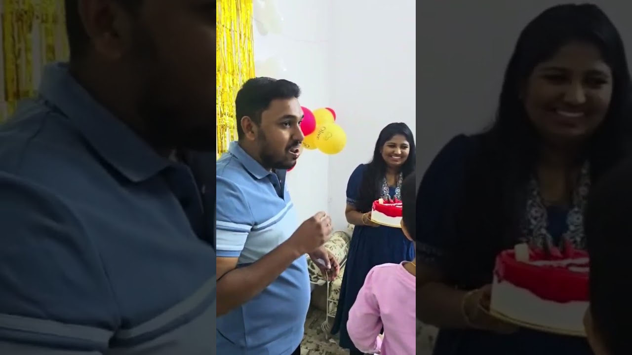 Surprised birthday celebration to my husband ❤️