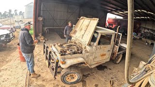 Resurrecting the old Landcruiser! 