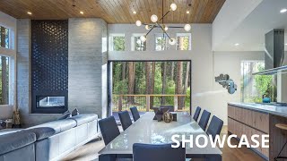 Open Concept Kitchen Living Room | Modern Lake Tahoe | By SHEMSS