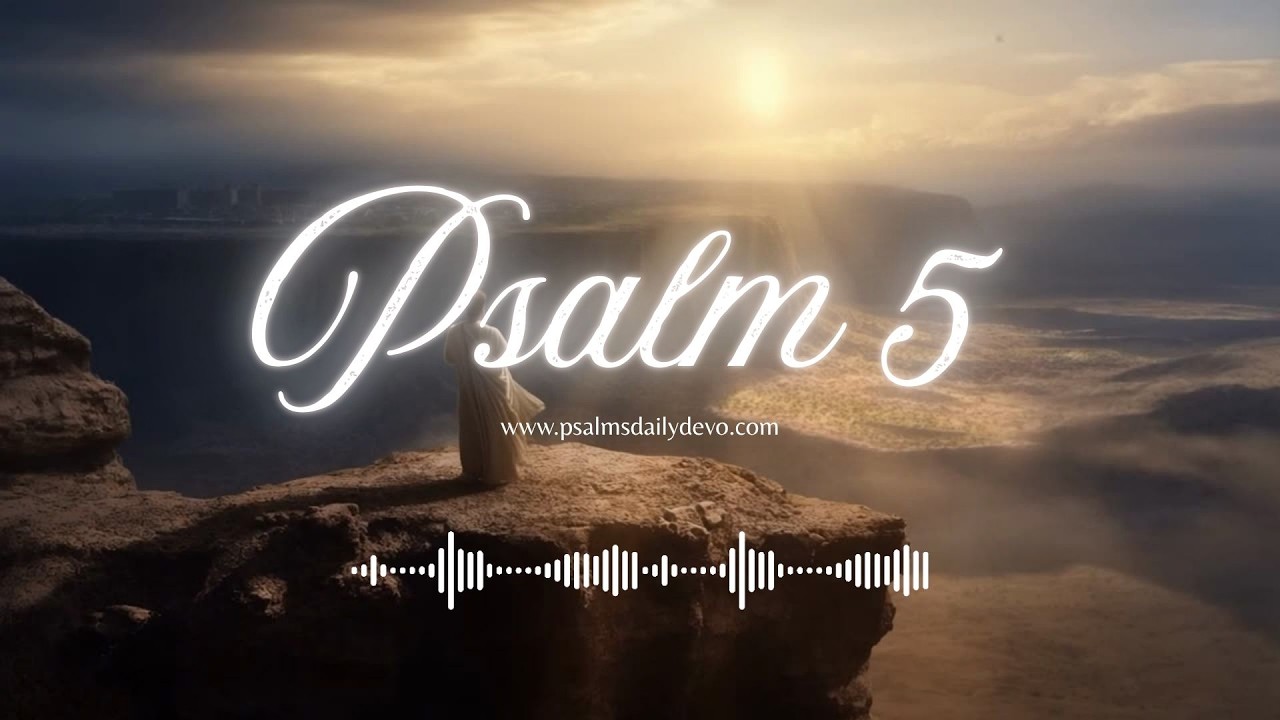 Psalm 5 ASMR (NKJV) | A Morning Prayer for Guidance | Relaxing Bible Meditation