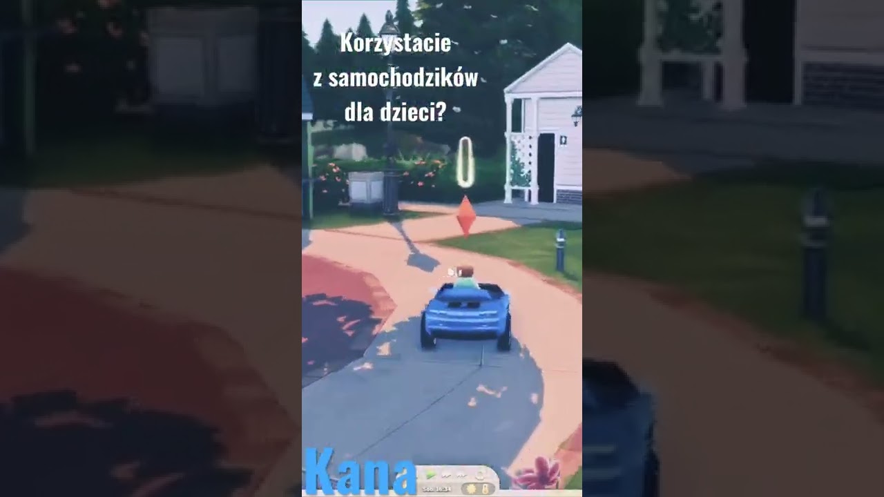 Kocham tego MODA! 🚙🚙🚙 #thesims4 #shorts #kana