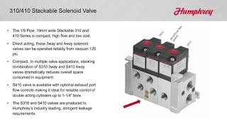 310/410 Stackable Solenoid Valves