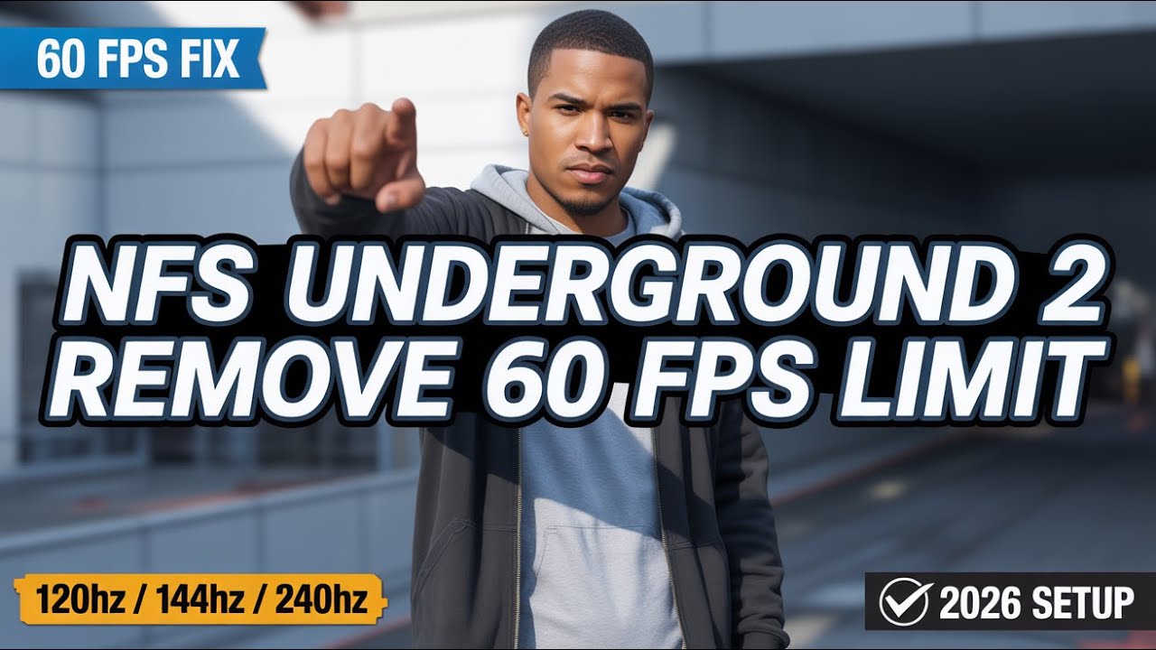 How to Uncap FPS in NFS Underground 2 – Remove 60 FPS Limit (2026 ...