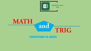 1. Math & Trig functions in Excel 2013 (Bangla); use excel as calculator screenshot 5