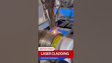 Laser Cladding for Motor Shaft P2 #antiwear