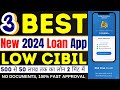 Best 3 Newly Loan 2024 Without Income Proof | ✓Bad Cibil Loan App | Loan Apps | New Loan App 2024