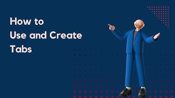 How to Use and Create Tabs - WA WorkFlow APP