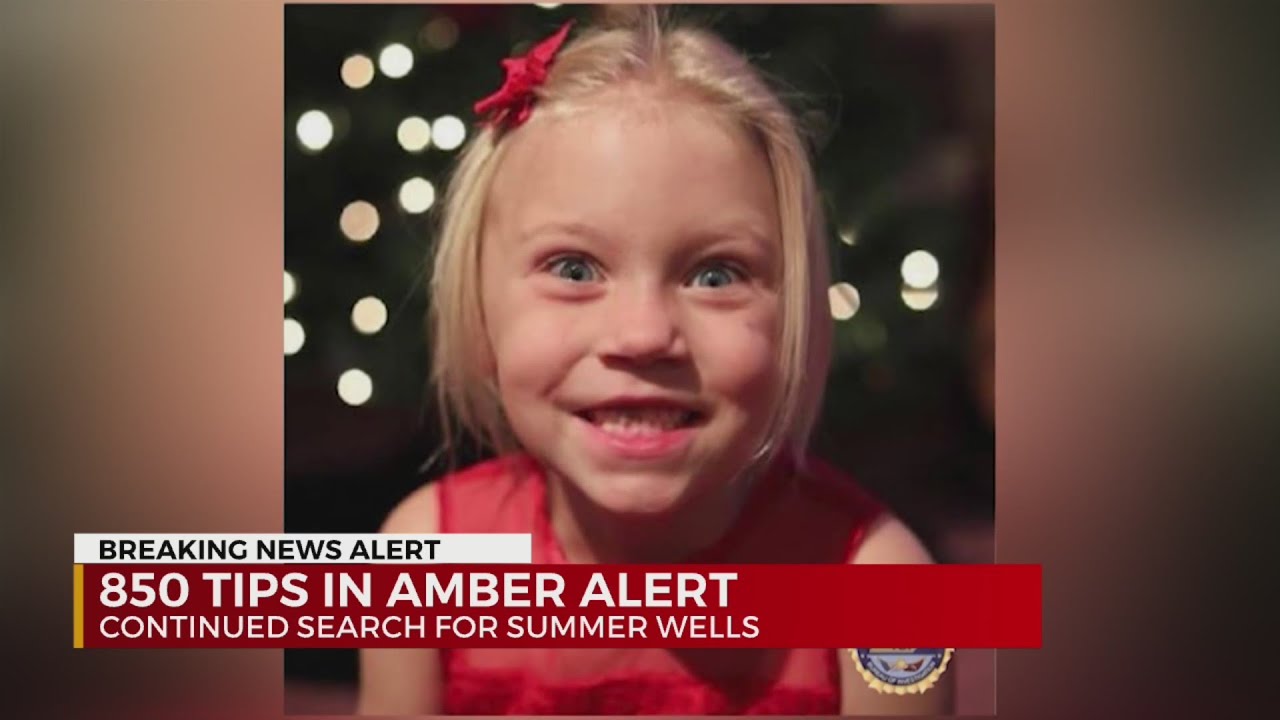 AMBER Alert: Search continues for Summer Wells