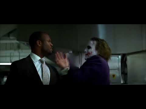 The Joker’s Pencil Trick – The Dark Knight (2008)