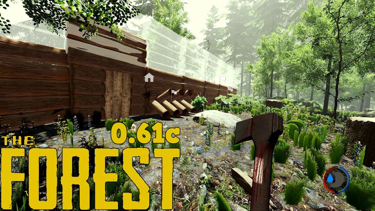 The Forest 0.61C - укрепляем базу #12