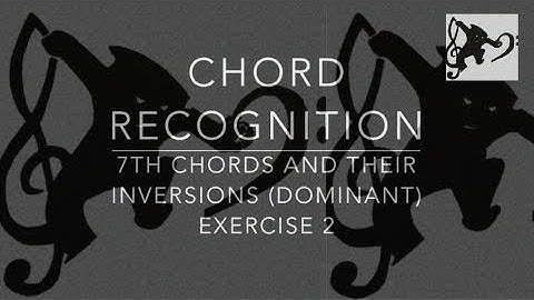 CHORD RECOGNITION - 7th CHORDS Inversions - Aural Exercise 2