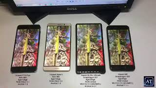 Huawei P10 Plus Vs Huawei Mate 9 Vs Xiaomi Mi Mix Vs Xiaomi Mi6