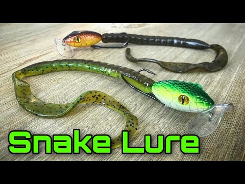 baby snake bass lure Topwater Lures Fishing Bionic Tackle Wobbler Snakehead Bass 5pcs Freshwater Crank baits 6.0g/5cm Floating isca Artificial Hard Plastic Bait : Sports & Outdoors making it a top northern choice for clear or cool 16" Snake Lure for Trophy