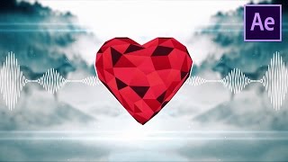 HeartAttack - After Effects Audio Spectrum Template [Free Download] [1080p] [60fps]
