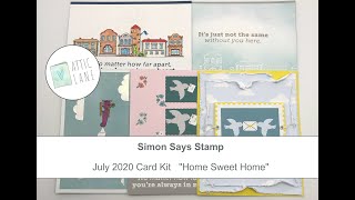 Simon Says Stamp - July 2020 Home Sweet Home Kit!
