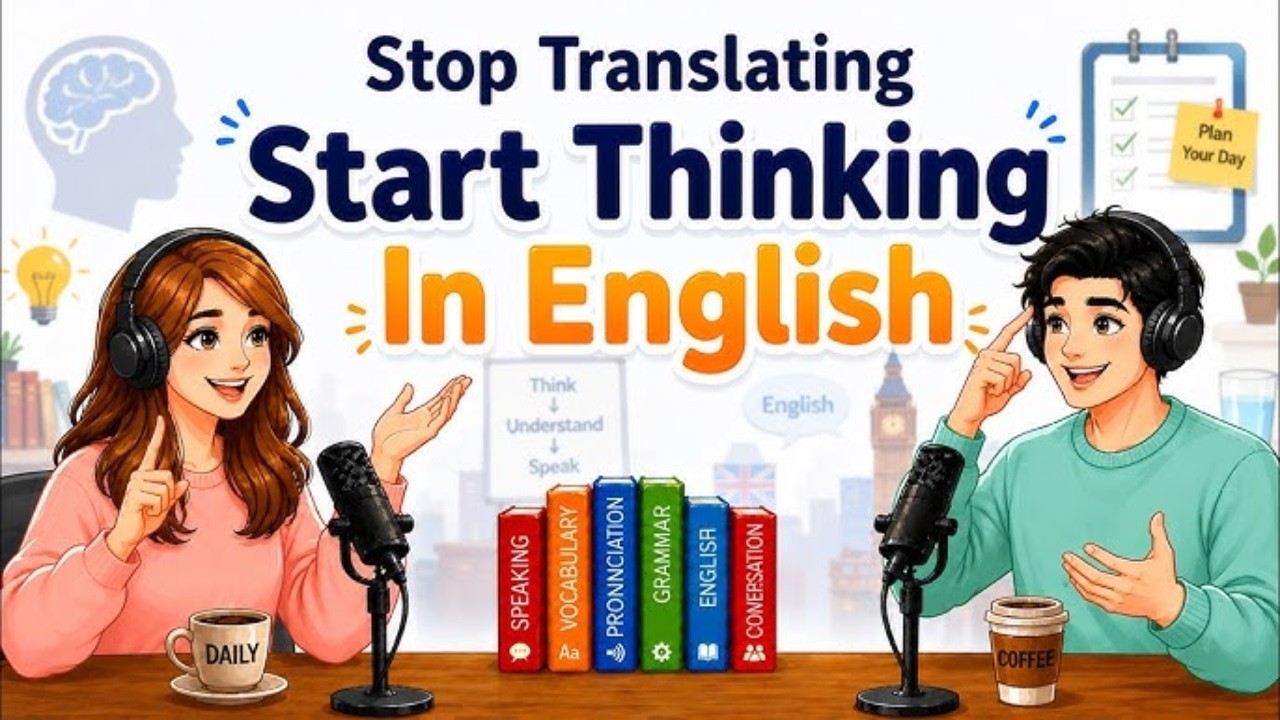 希少　THINKING IN ENGLISH Think in English: Stop Translating - YouTube