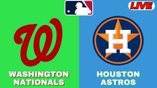 LIVE : Houston Astros Vs Washington Nationals | MLB 2026 | MLB Live Baseball Score | 03/09/2026