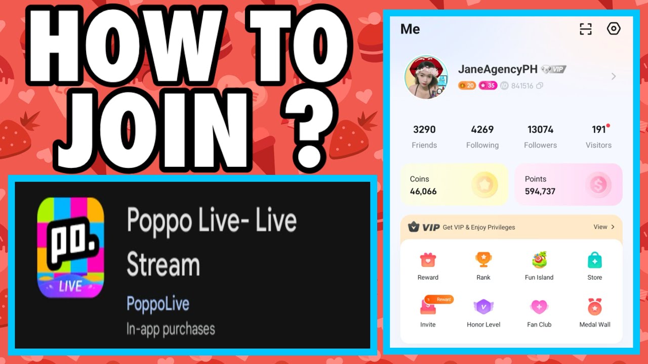 HIRING POPPO LIVE APP | PAANO MAG JOIN  ? 💰