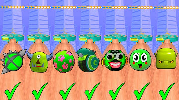 Going Balls ⚽: Colourful Level Walkthrough| Speed Run Competition 👑| Android Games/ iOS Games