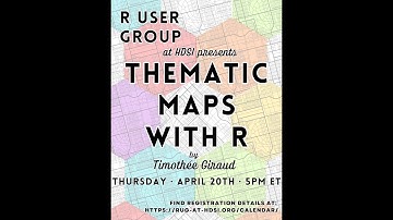 Thematic Maps with R with Timothée Giraud