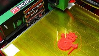 PTRobotics - Teste da Impressora 3D Reprappro Ormerod