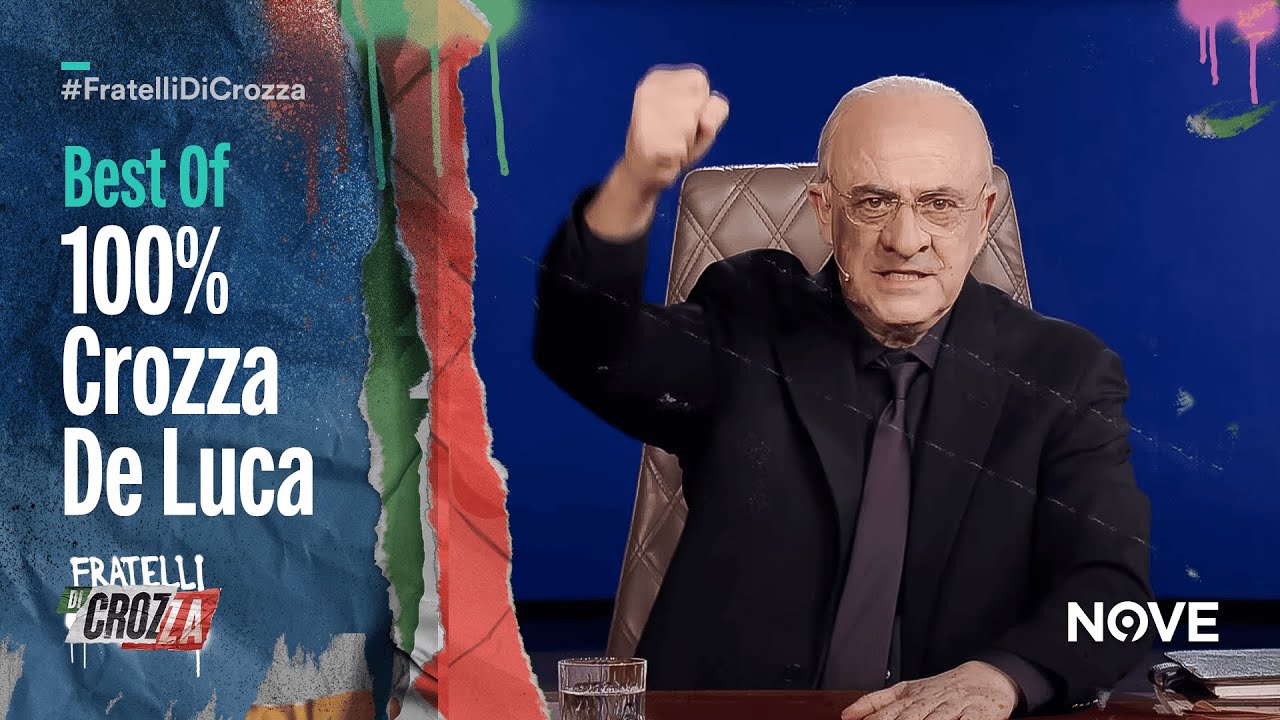 100% Crozza De Luca | Il meglio di De Luca nell'ultima stagione di Fratelli di Crozza